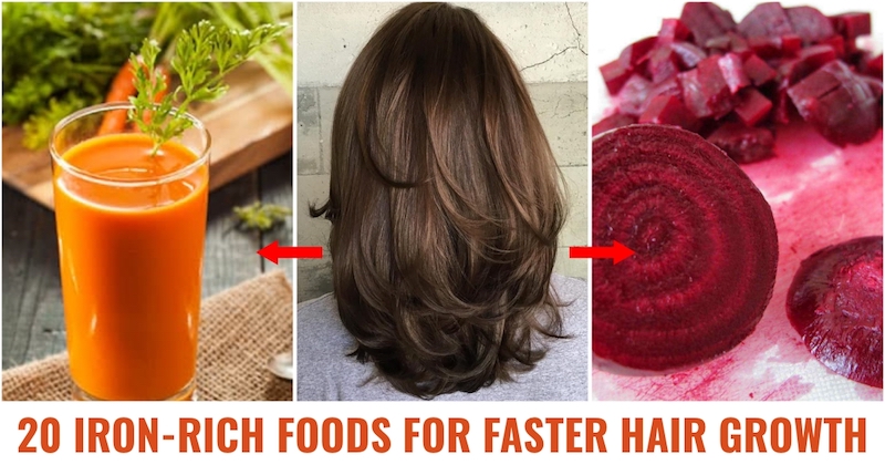 Iron Rich Foods For Faster Hair Growth