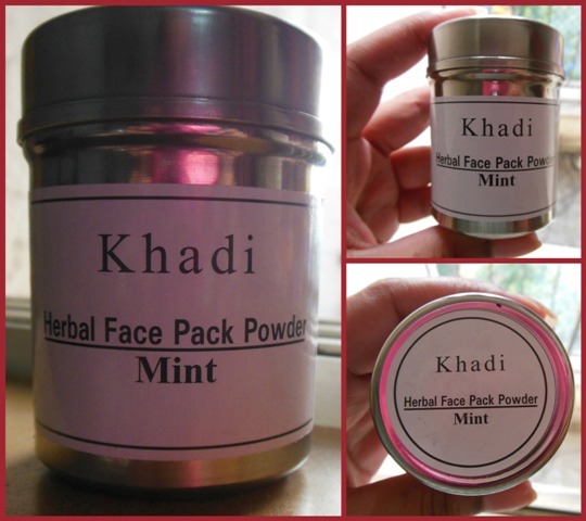 Khadi Mint Face Pack Powder