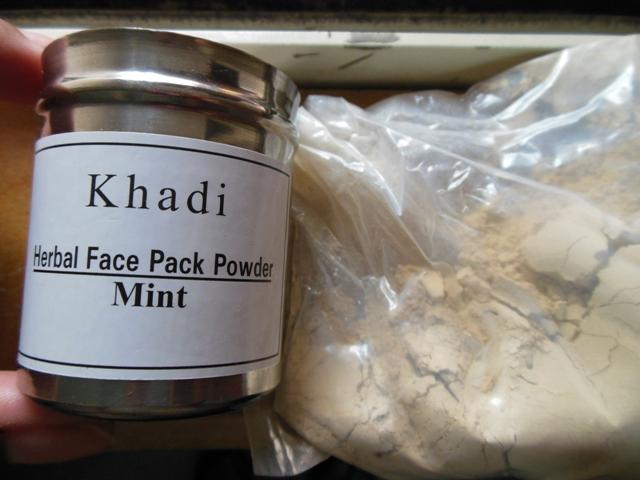 Khadi Mint Face Pack Powder5