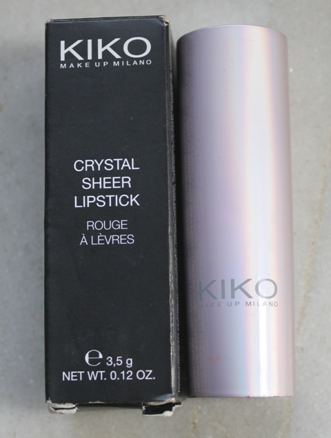 Kiko Crystal Sheer Lipstick #406