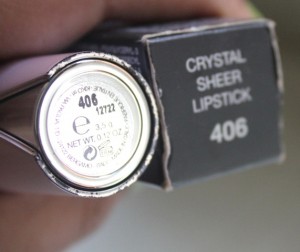 Kiko Crystal sheer Lipstick 406 (3)
