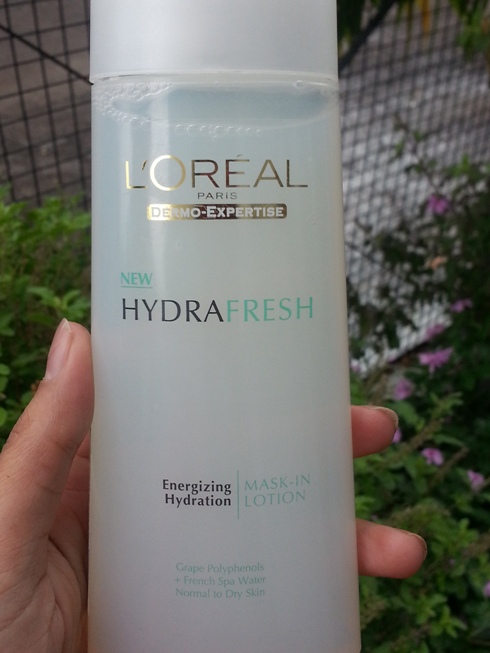 L’Oreal+Hydrafresh+Mask+in+Lotion+Review