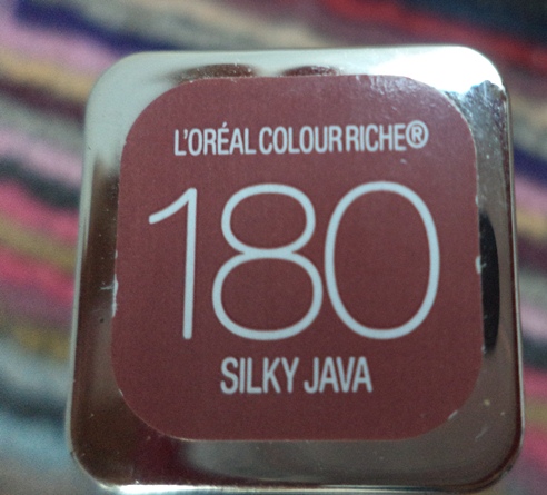 L’Oreal Colour Riche Lipstick – Silky Java 2