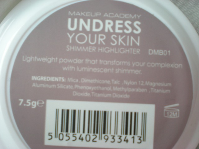 MUA Undress Your Skin Shimmer Highlighter 3