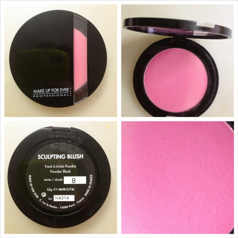 Make Up For Ever – Sculpting Blush #8 Satin Indian Pink