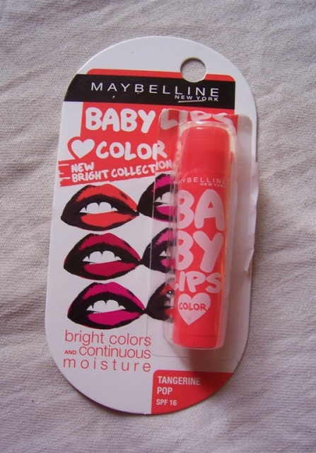 Maybelline Baby Lips Tangerine Pop 