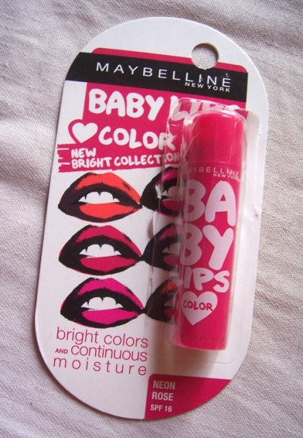 Maybelline Baby Lips Neon Rose 