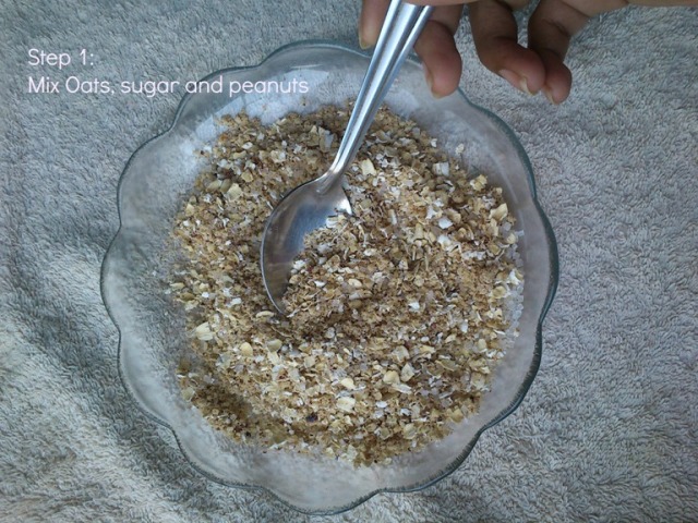 Oats and Peanuts Face and Body Scrub DIY (2)