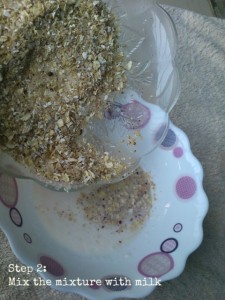 Oats and Peanuts Face and Body Scrub DIY (2)