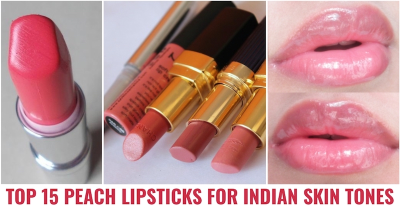 Peach Lipsticks For Indian Skin tones