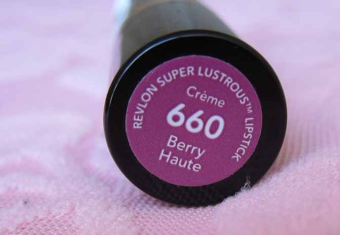 Revlon Super Lustrous Creme Lipstick Berry Haute  2
