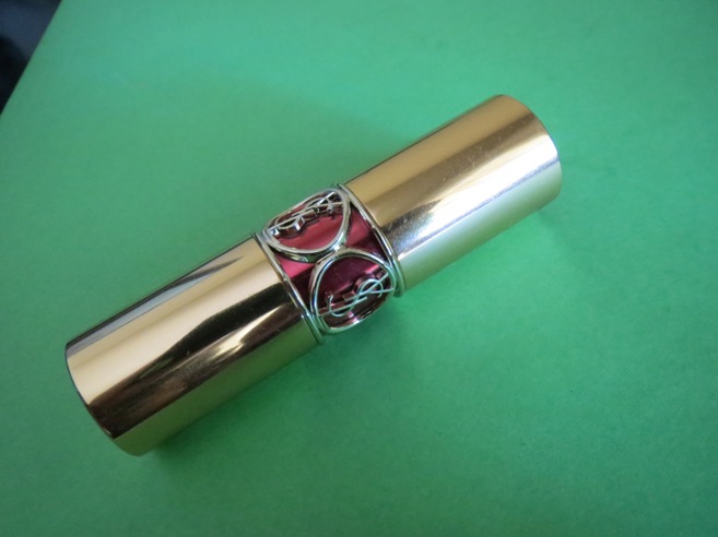 YSL+Rouge+Volupte+Shine+Lipstick+Rose+in+Tension+Review