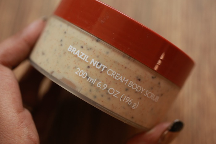 The Body Shop Brazil Nut Cream Body Scrub Review