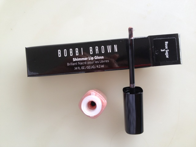 Bobbi Brown Shimmer Lip Gloss - Rose Sugar #3-