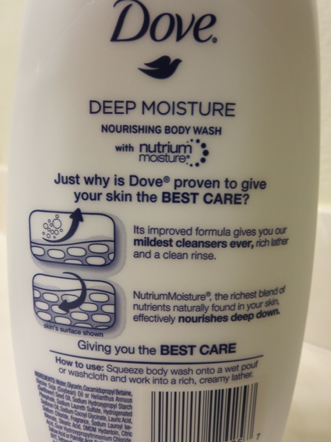 Dove Deep Moisture Nourishing Body Wash 3