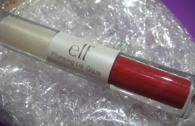 ELF+Plumping+Lip+Glaze+in+Ruby+Kiss+Review