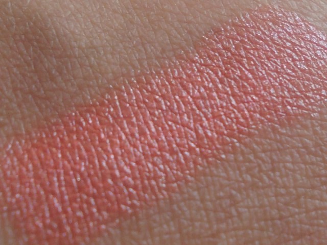 Lakme Lip Love Lipstick - Mandarin Crush swatches (2)