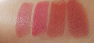Lotus herbals lipstick swatches (2)