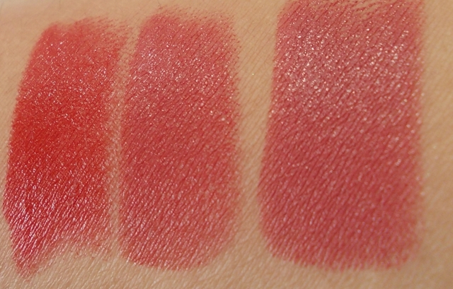 Lotus herbals lipstick swatches (3)