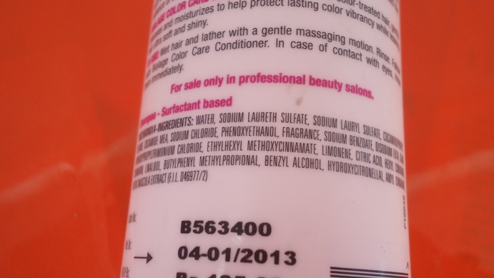 Matrix Biolage Color Care Shampoo Review