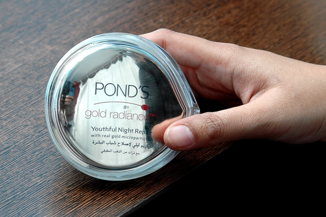 Pond’s+Gold+Radiance+Youthful+Night+Repair+Cream+Review