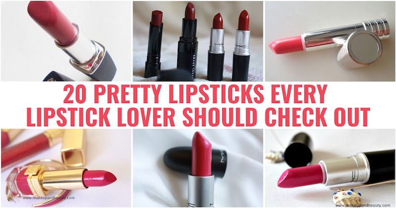 Pretty lipsticks every lipstick lover should check out