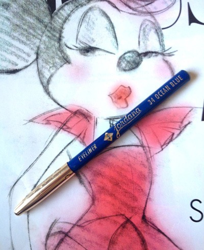 Jordana eyeliner pencil in 034-Ocean blue