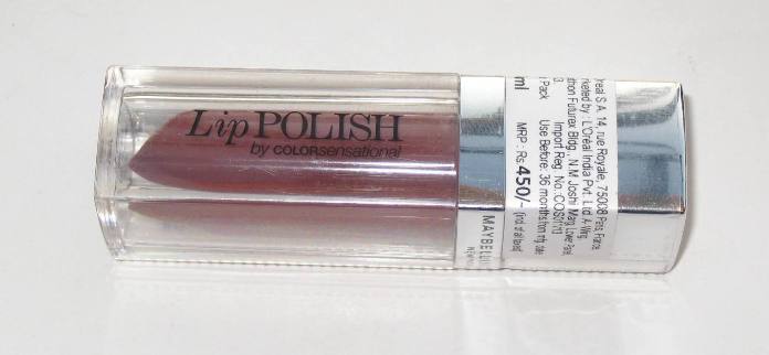 Maybelline+Lip+Polish+Glam+14+Review