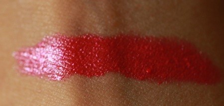 nyx diamond lipstick sparkling red