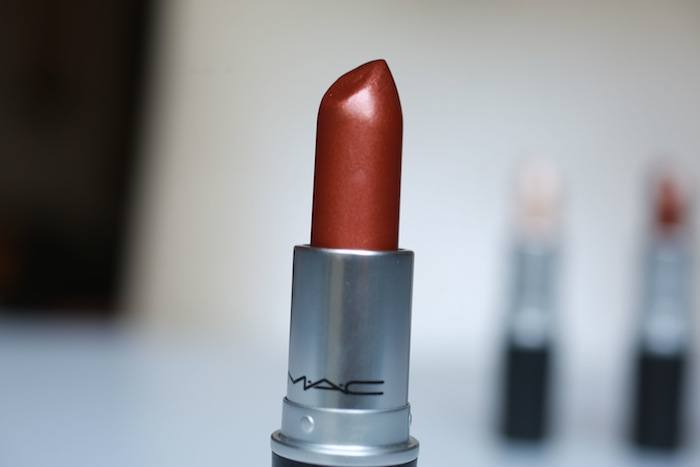 MAC Strength lipstick review, swatch, FOTD