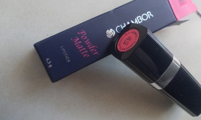 chambor powdermatte lipstick pink sugar (3)