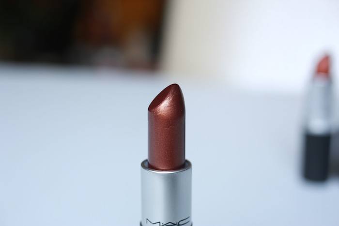 MAC "O" Lipstick Review, Swatch, fotd