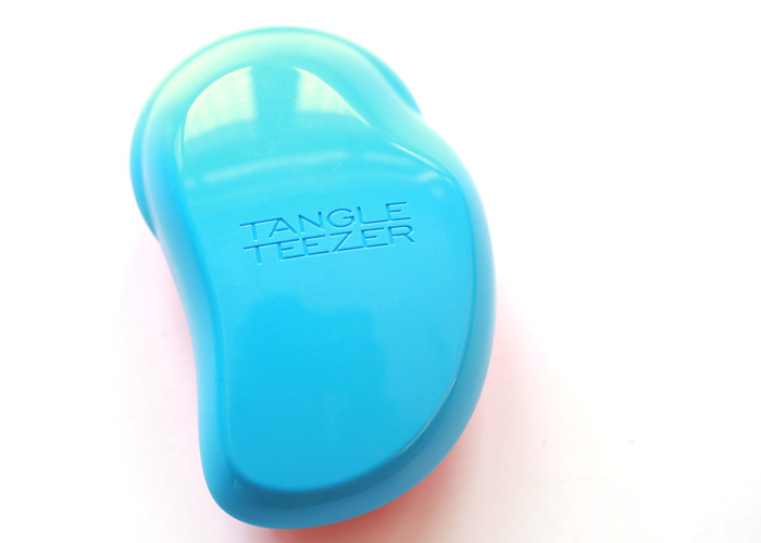 tangle teezer hair brush blue