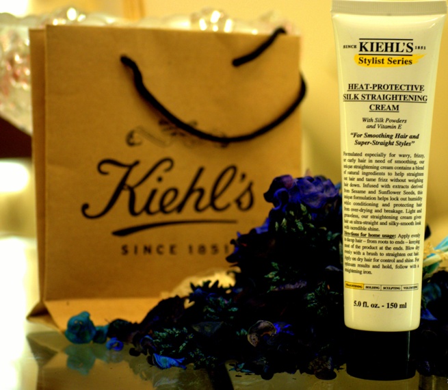 Kiehl’s Stylist Series Heat Protective Silk Straightening Cream