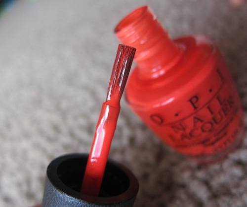OPI Nail Lacquer MyPaprika Is Hotter Than Yours
