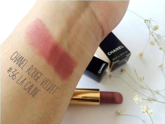 chanel dark red lipstick