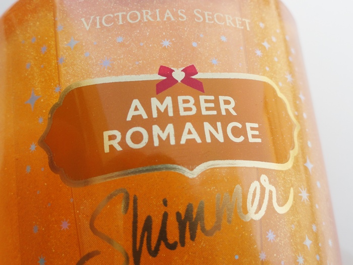 Victoria's Secret Amber Romance fragrance mist