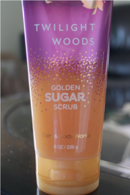 Bath and Body Works Twilight Woods Golden Sugar Scrub