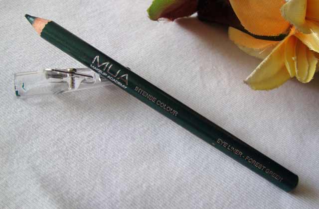 MUA Intense Colour Eyeliner Pencil-Forest Green