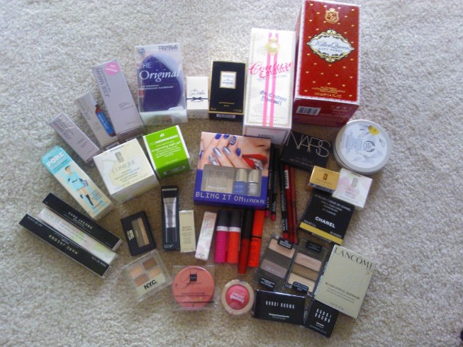 Makeup and beauty shopping