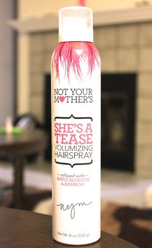 Not Your Mother’s ‘She’s a Tease Volumizing Hairspray