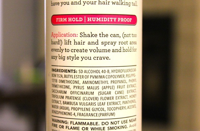 Not Your Mother’s ‘She’s a Tease’ VolumizingHairspray