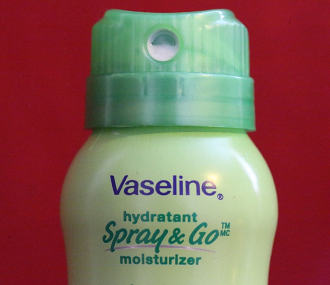 My Experience with Vaseline Spray and Go Moisturizer: