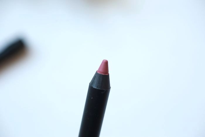 chanel precision lip definer rose poudre review, swatch, fotd
