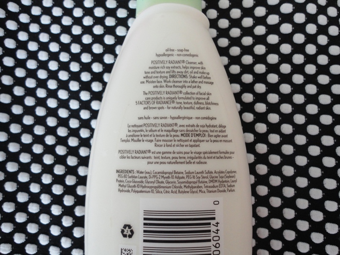 Aveeno Positively Radiant Cleanser