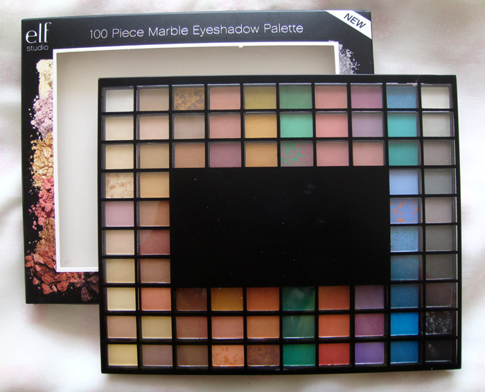 ELF 100 Piece Marble Eyeshadow Palette