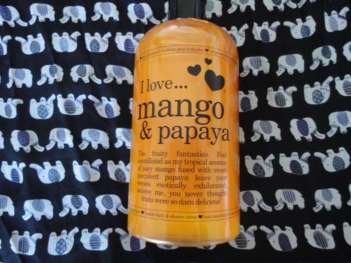 I Love Mangoes and Papaya Shower Cream