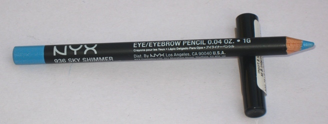 NYX Eye/Eyebrow Pencil – Sky Shimmer