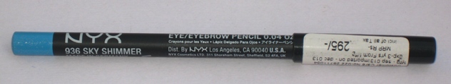 NYX Eye/Eyebrow Pencil – Sky Shimmer
