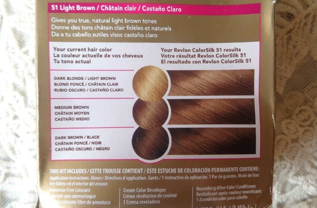Revlon Colorsilk HairColour- 51 Light Brown